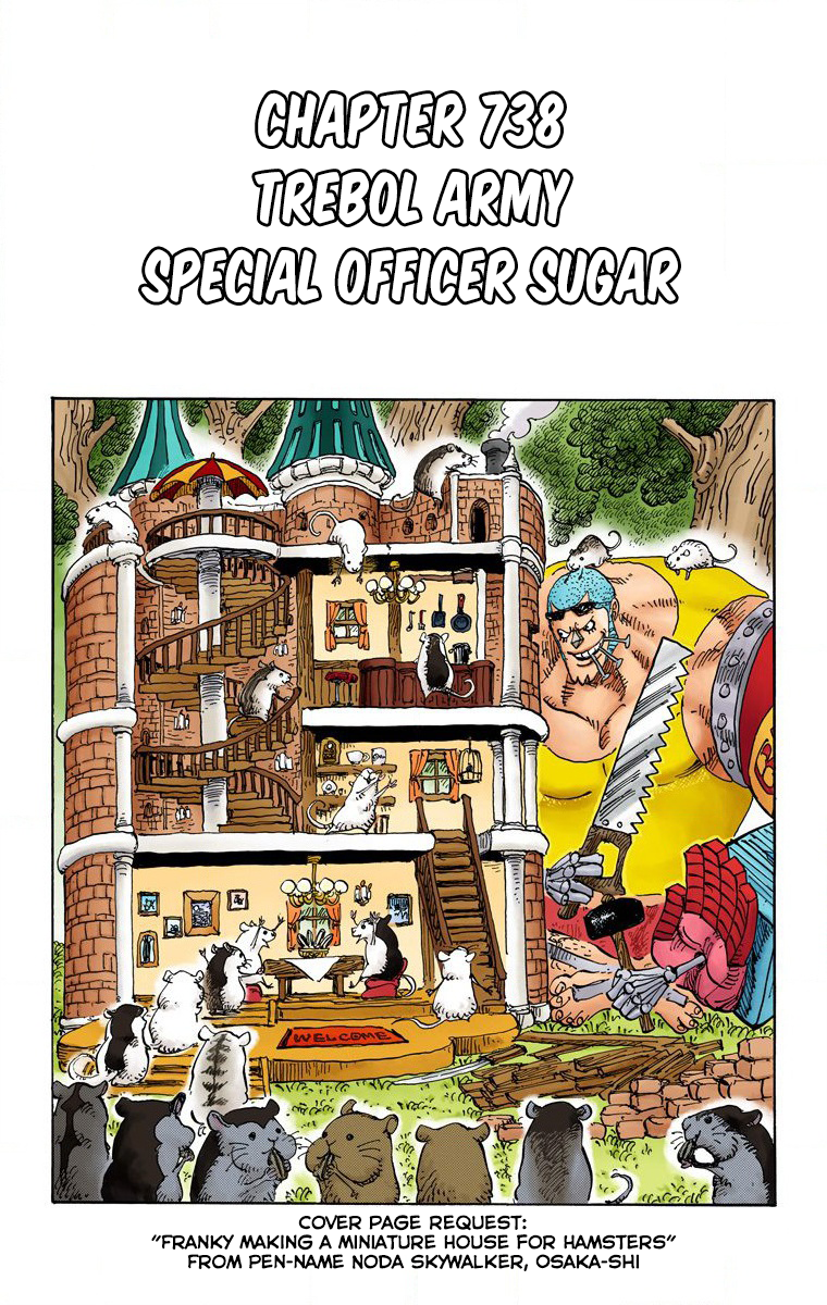 One Piece - Digital Colored Comics Chapter 738 2